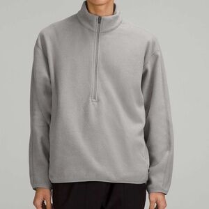 Lululemon Oversized-Fit Fleece Half Zip
Gull Grey